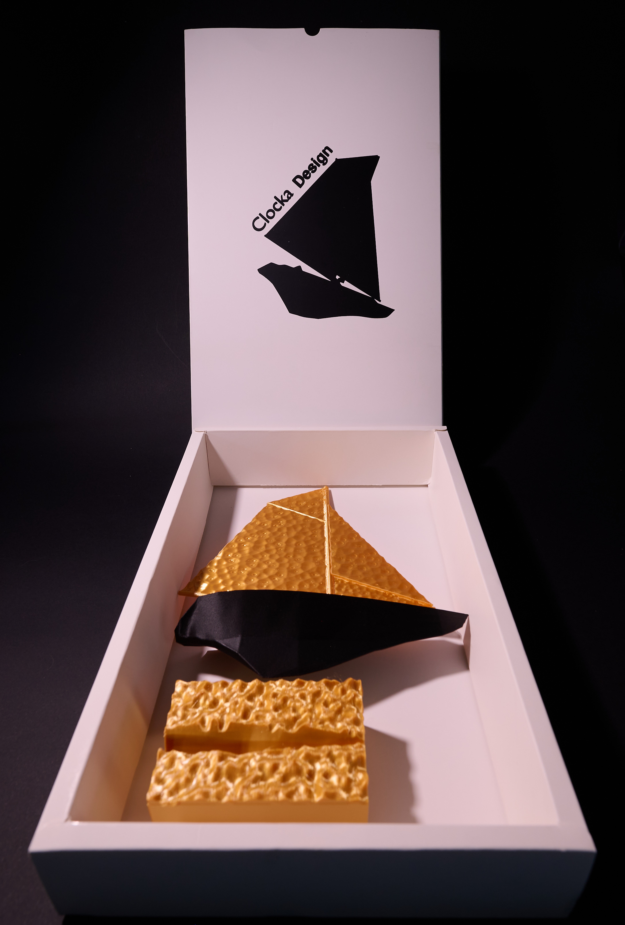 Packaging for the Boats collection, detail 1