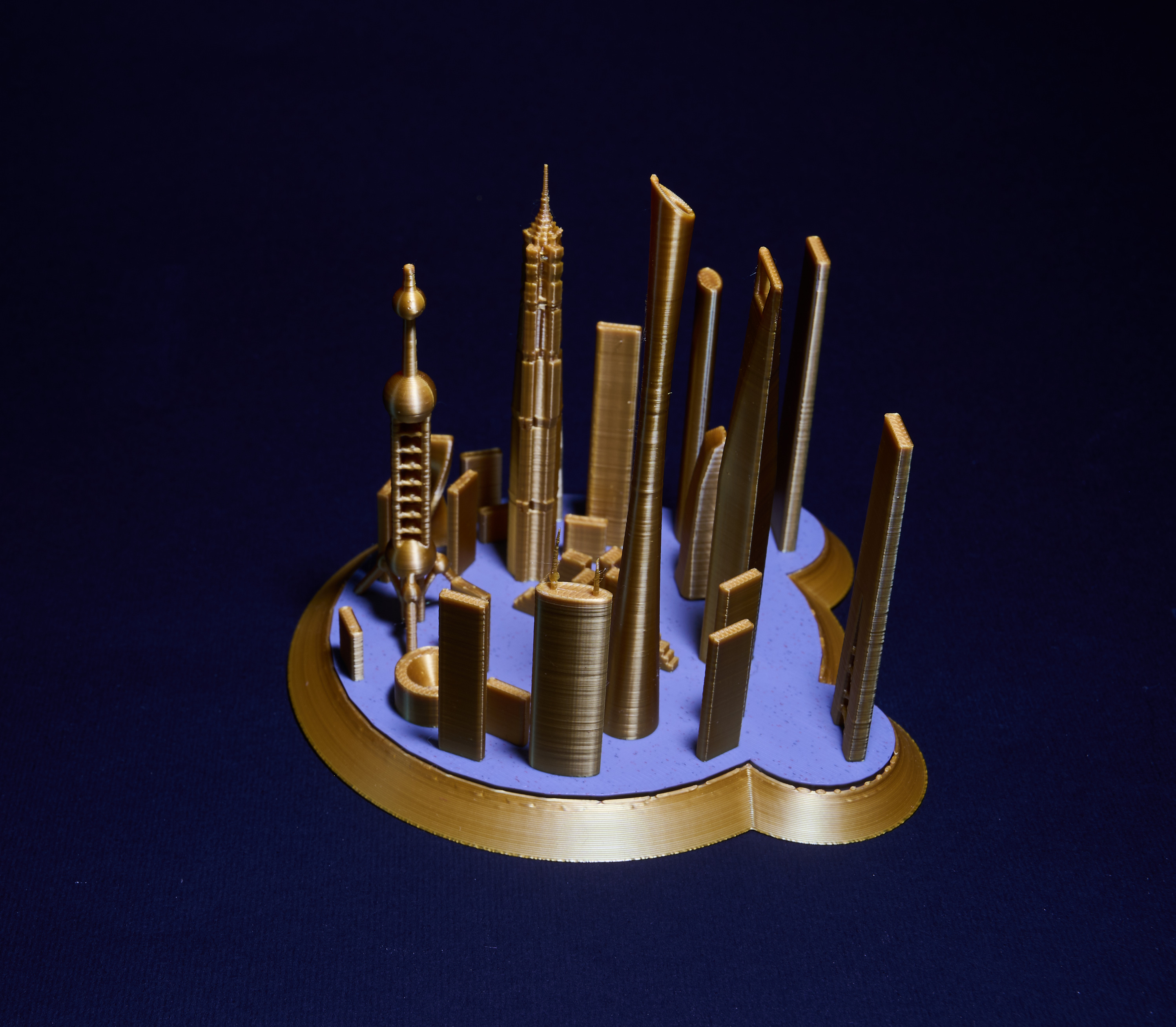 Gold Town, detail 1